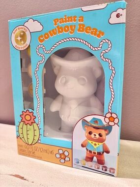 Cowboy Bear Paint Set